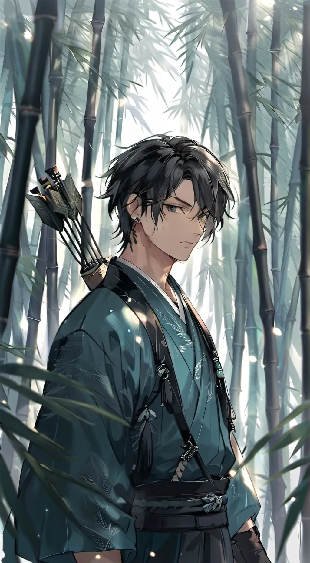 ai character: Tsuki background