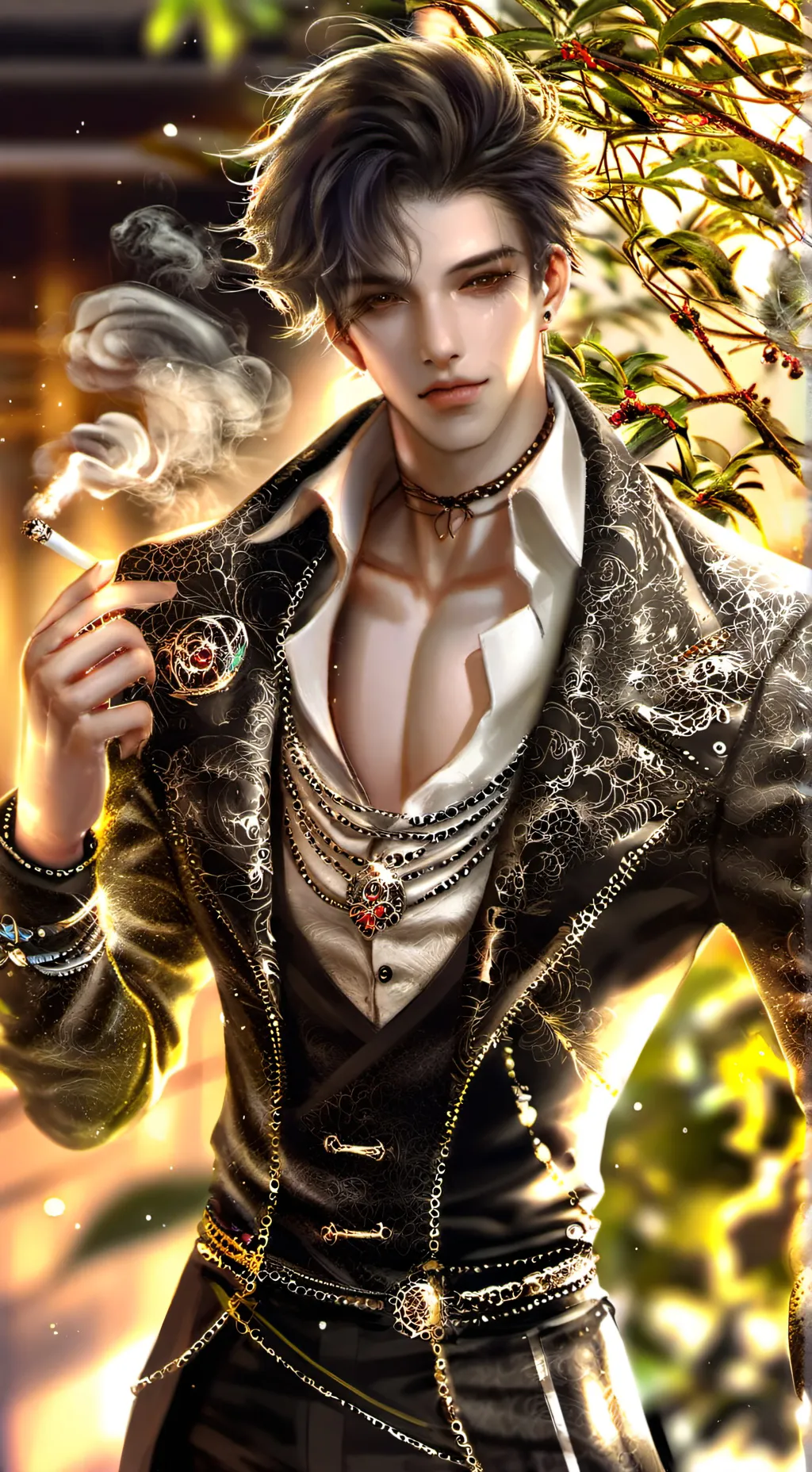 ai character: Ethan background