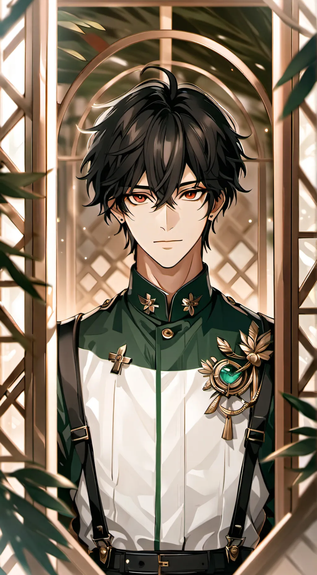 ai character: Isaías Windsor  background