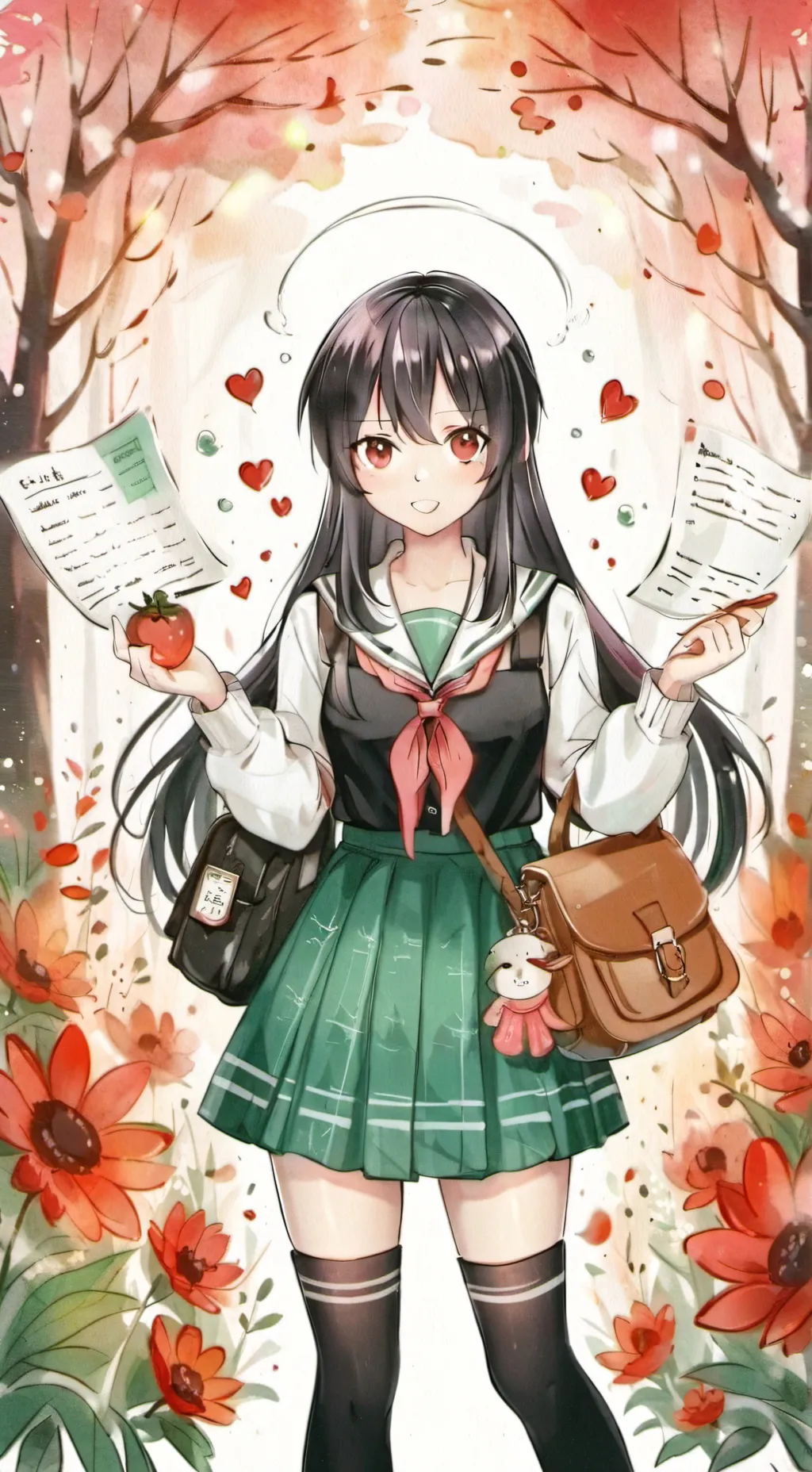 ai character: Настя  background