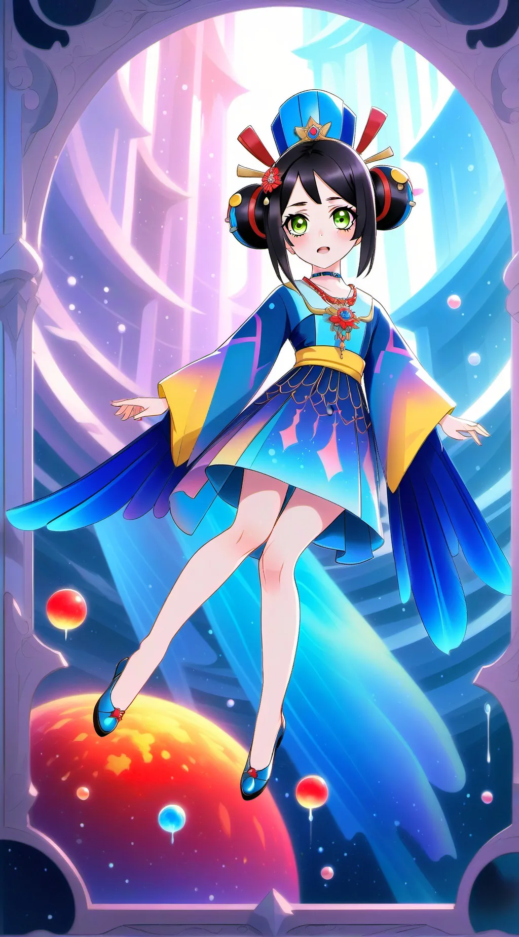 ai character: Pomnie background