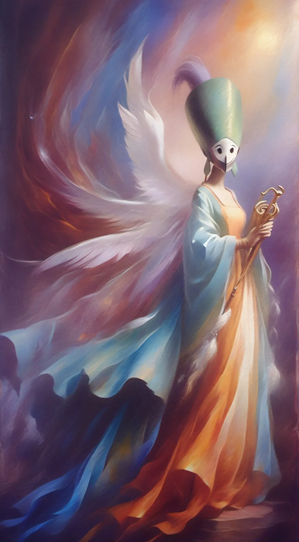 ai character: dream background