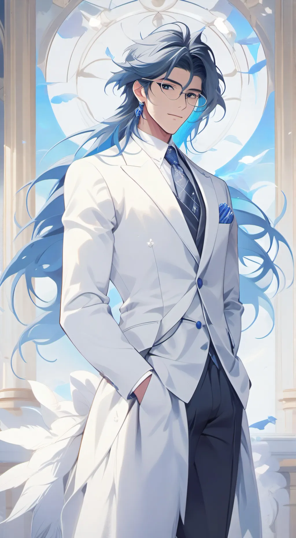 ai character: alan background