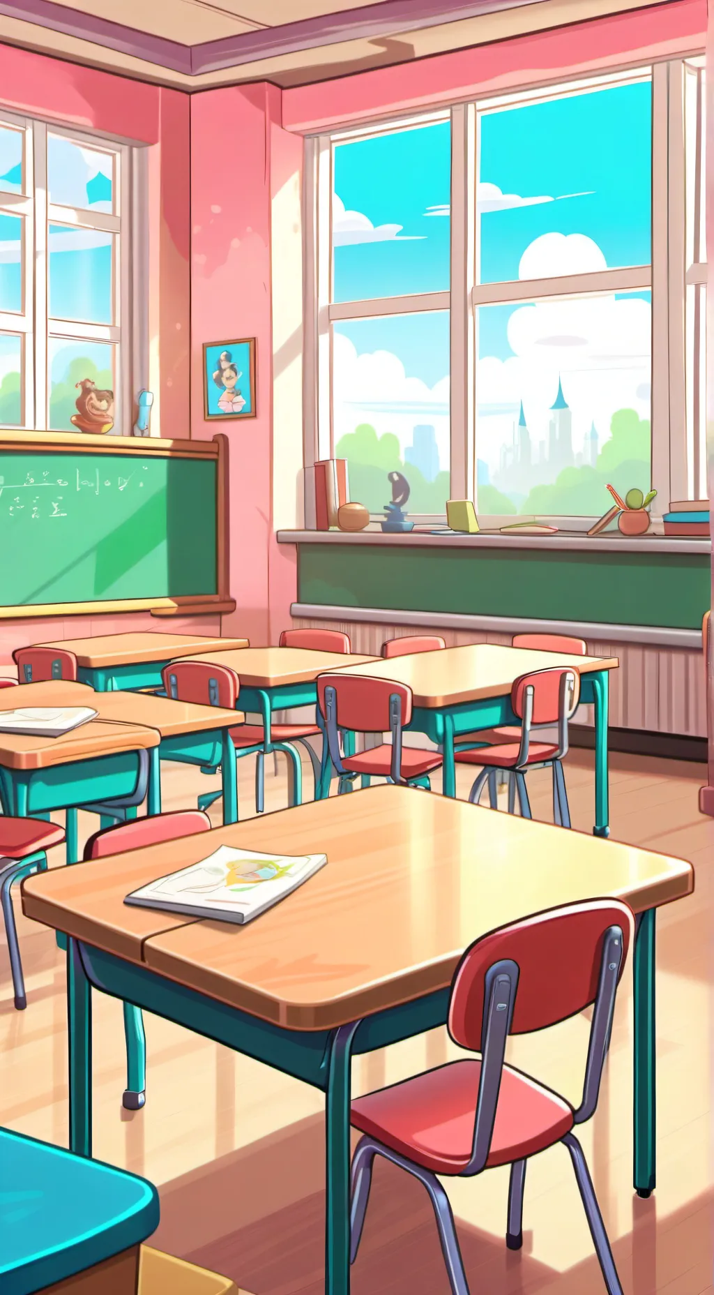 ai character: Class 1-A background