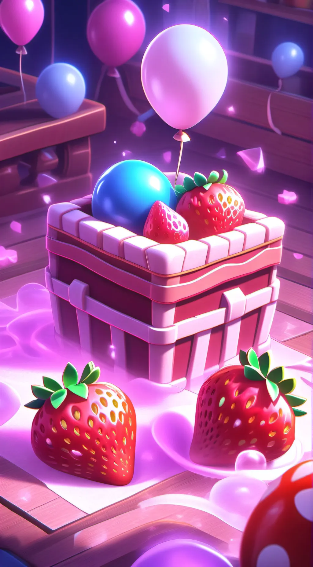 ai character: Looey [FUNNYFRUIT] background