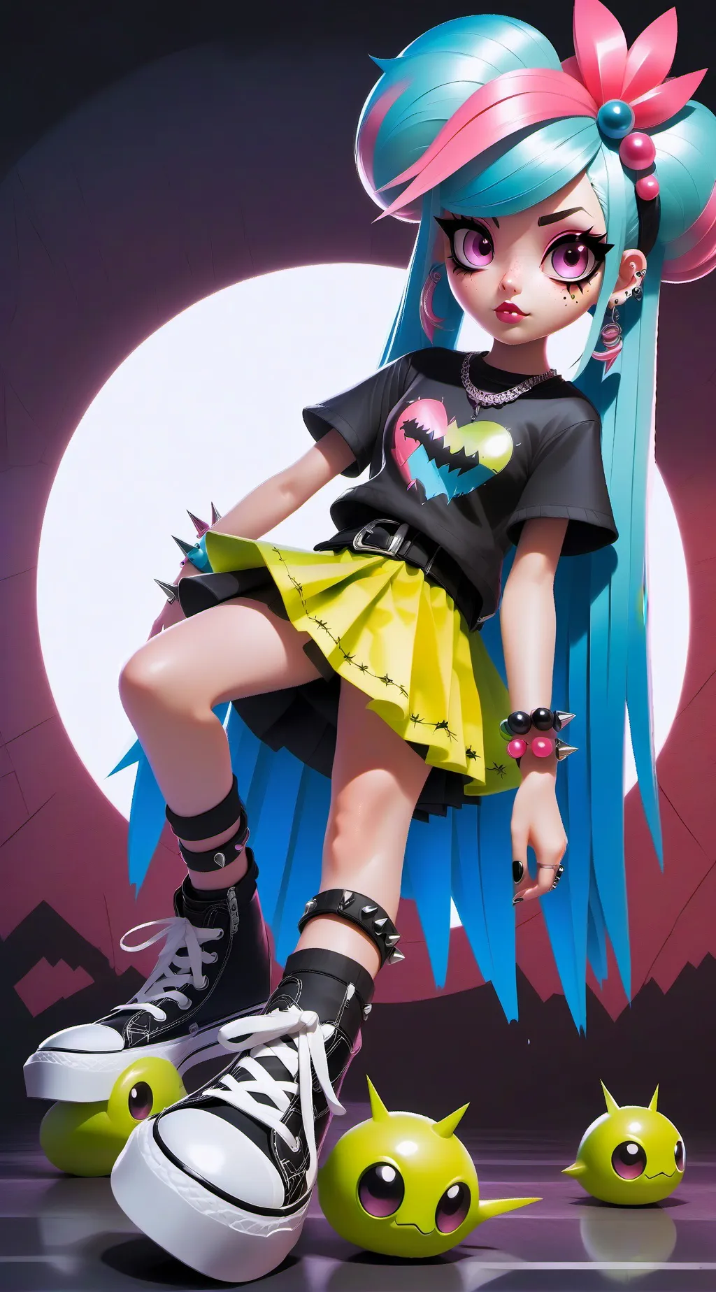 ai character: Skullas background