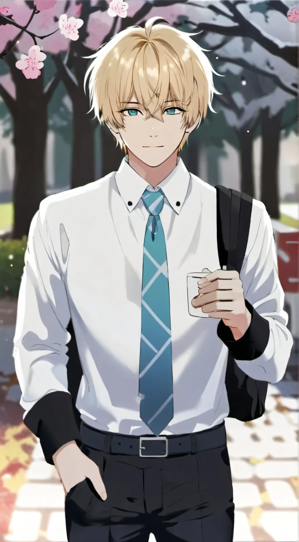ai character: Sebastian  background