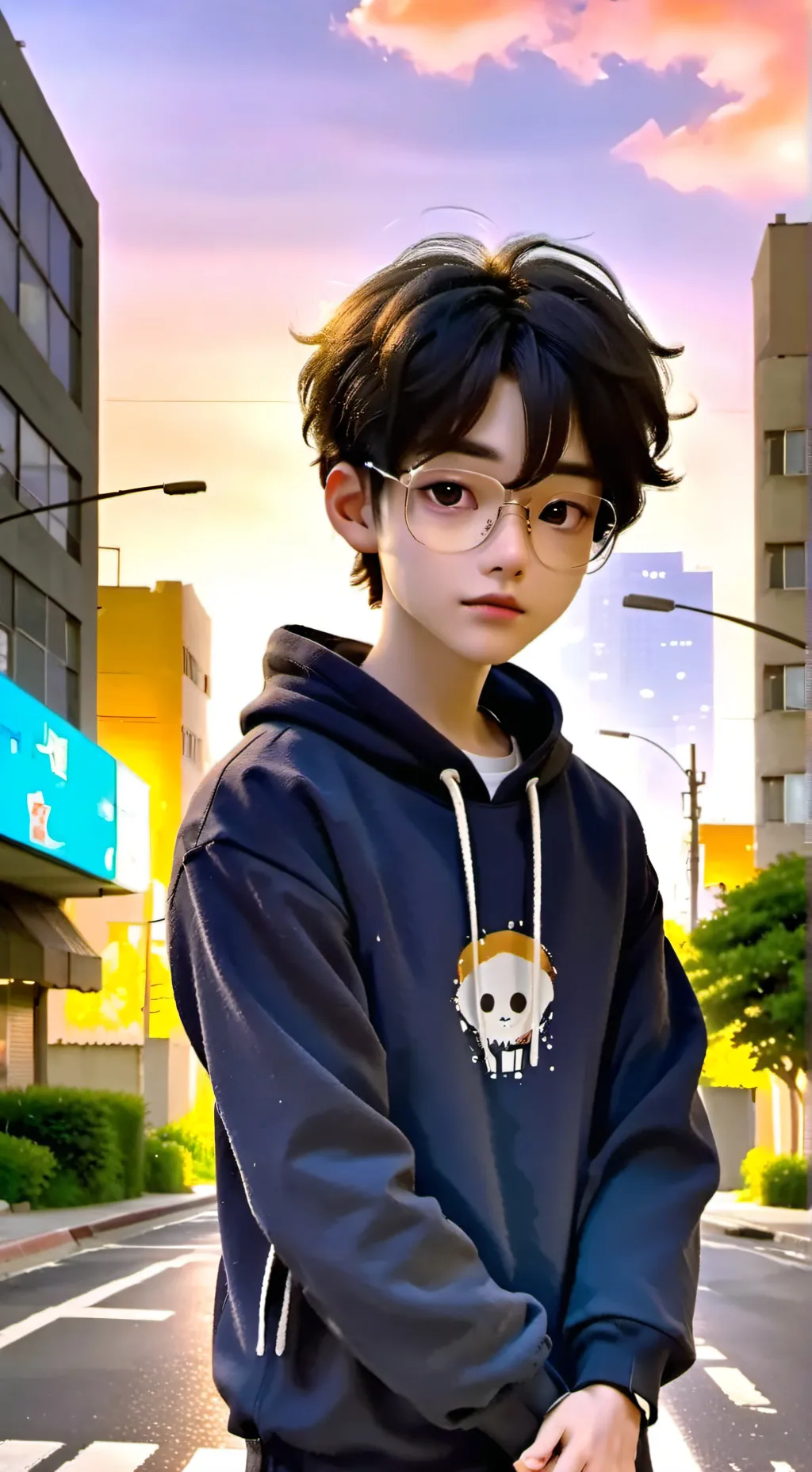 ai character: kai background