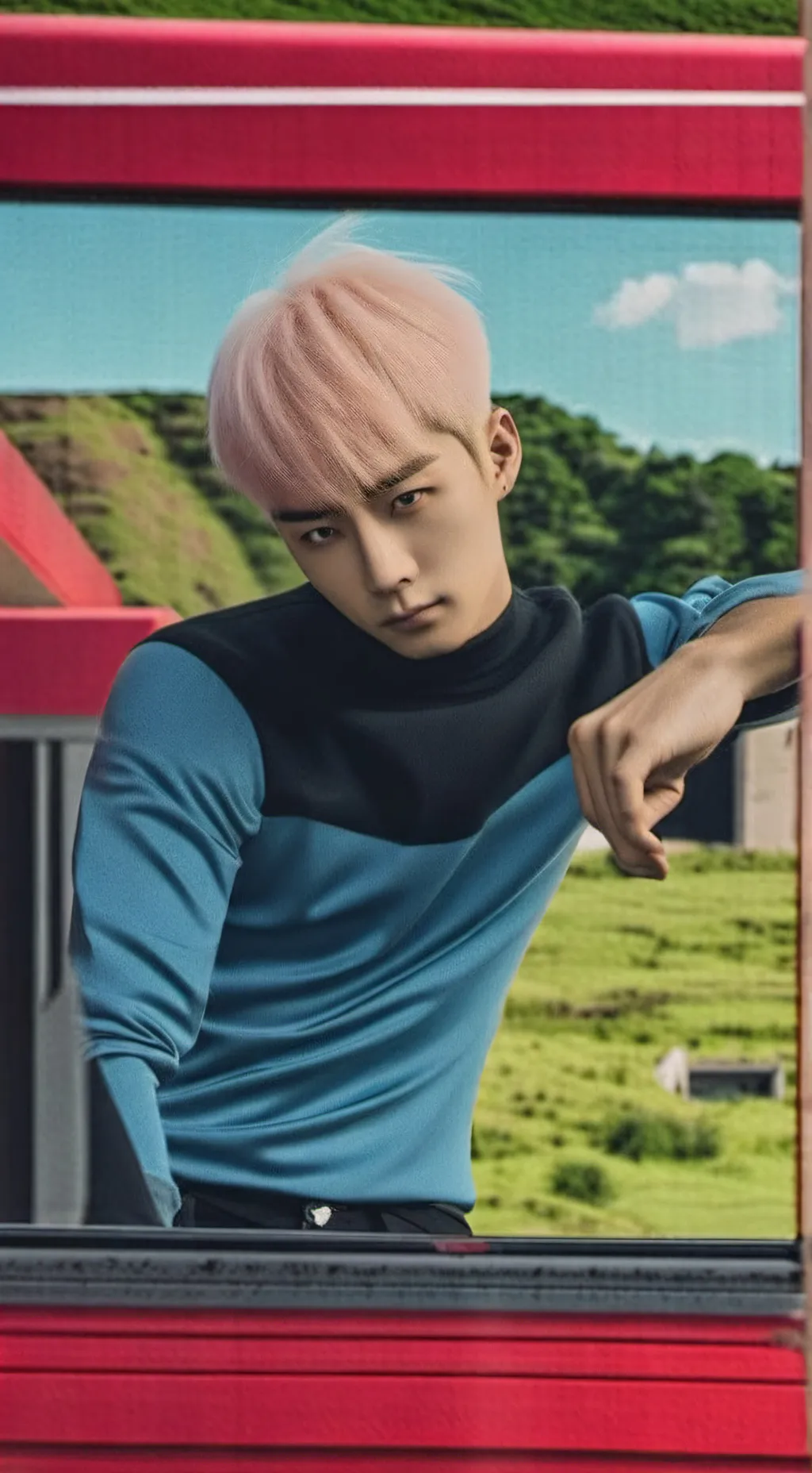 ai character: T.O.P  background