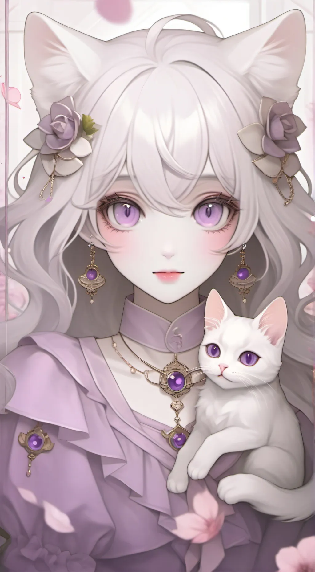 ai character: Neveah background