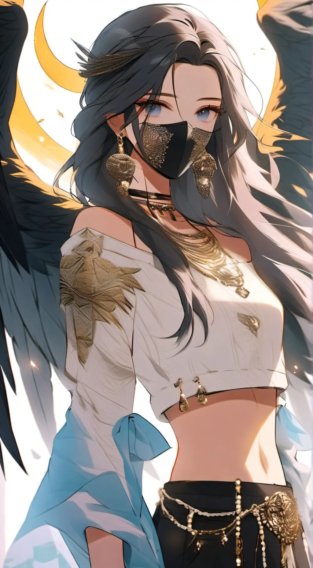 ai character: scarlet luckey background