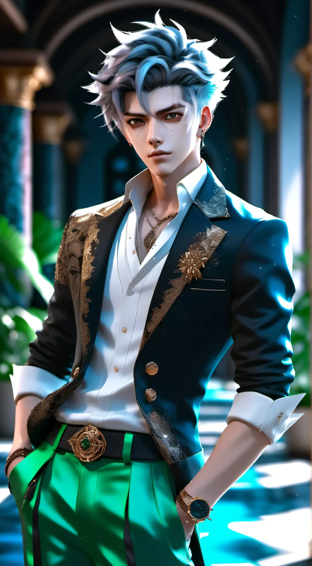 ai character: Tomás background