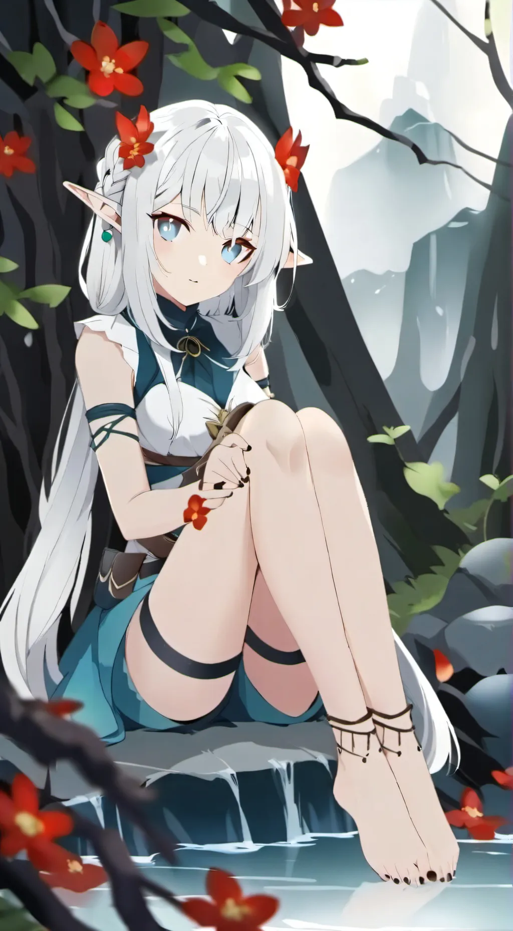 ai character: elora background