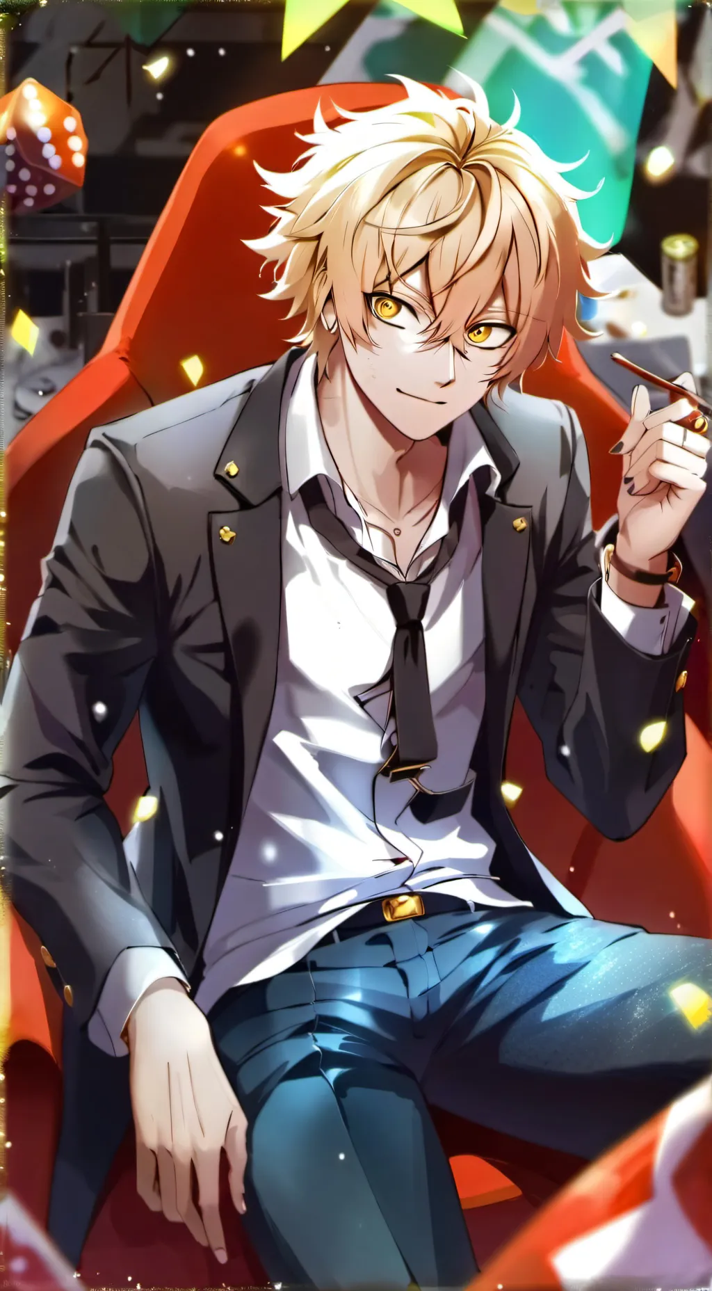 ai character: Ethan  background