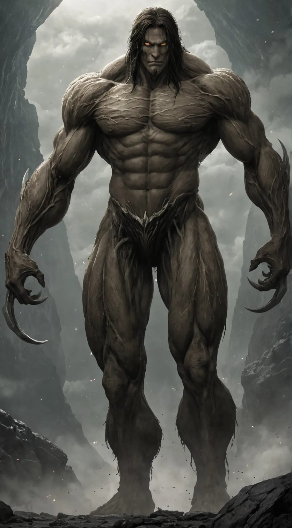 ai character: Ymir background