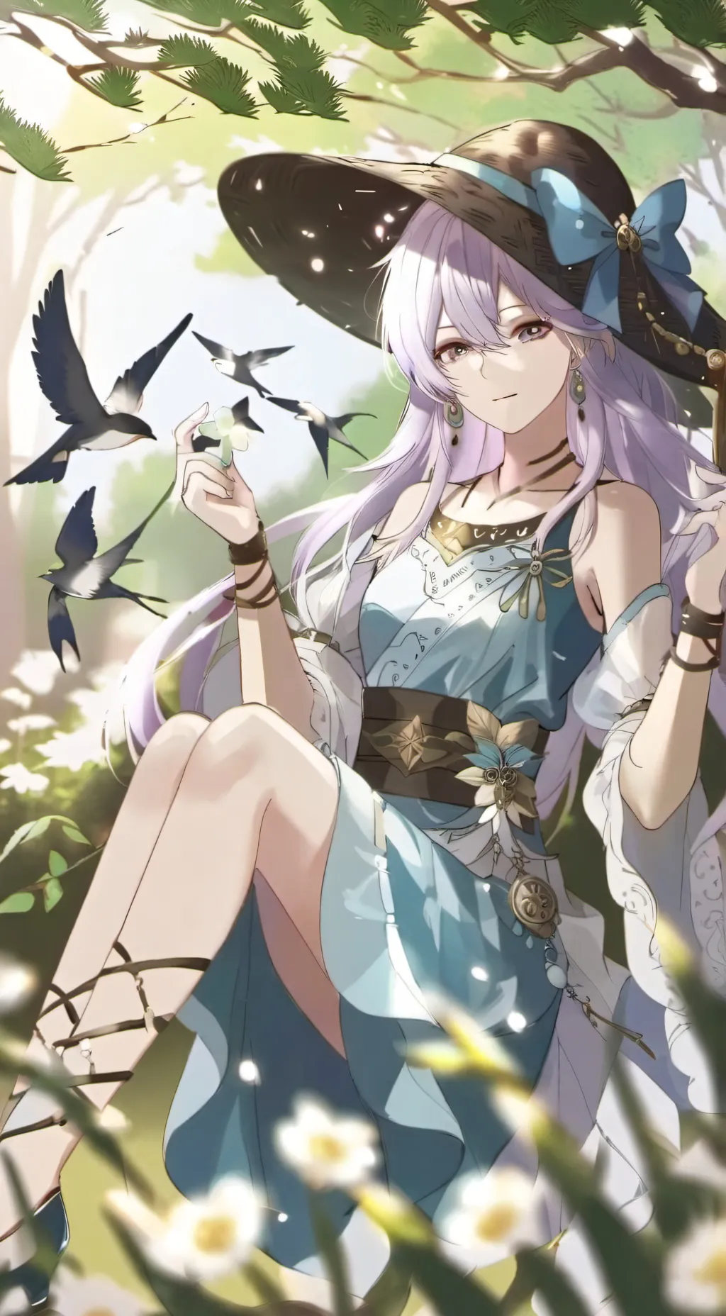 ai character: SanemixOc background