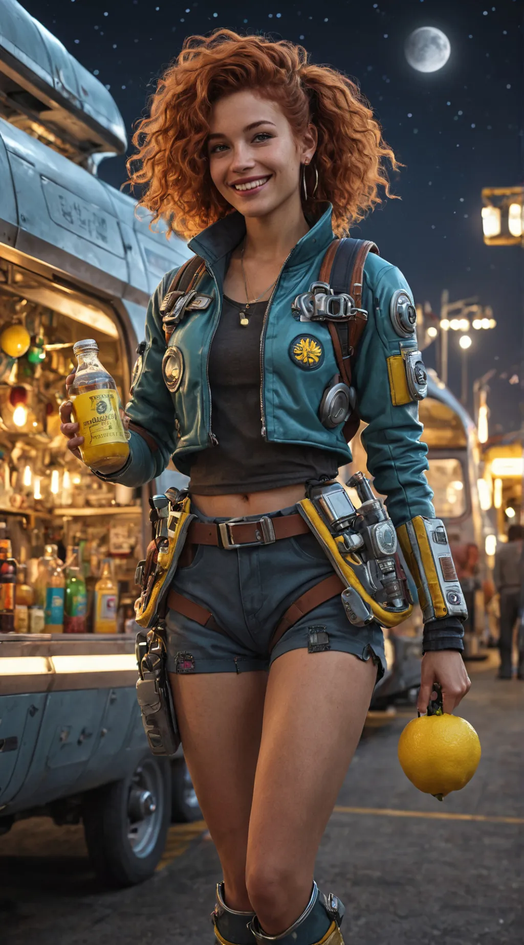 ai character: Echo Quasar background