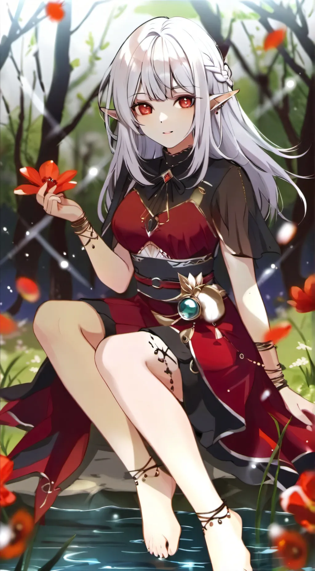 ai character: Emmeline  background
