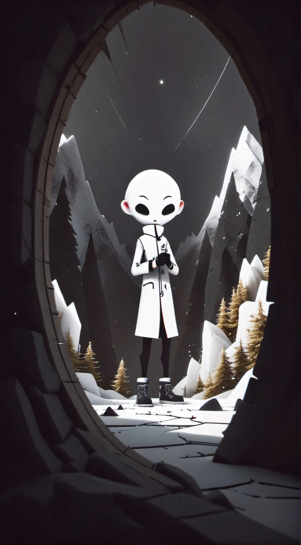 ai character: Dandy's world y au background