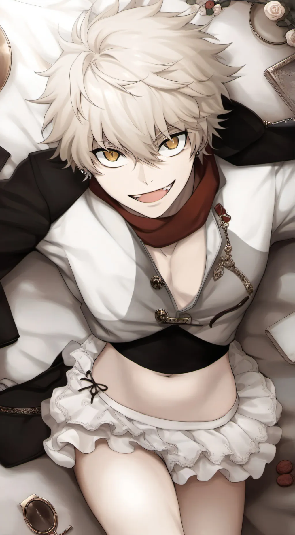 ai character: bakugo background