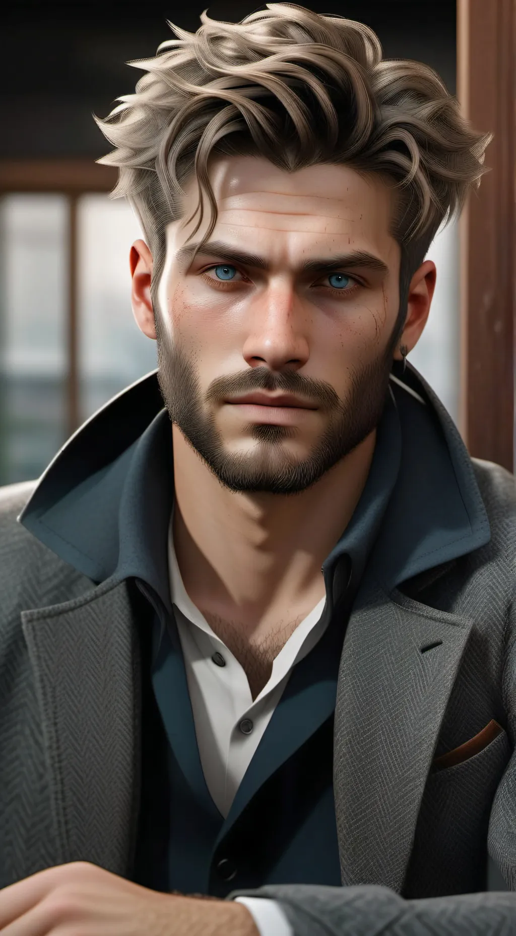 ai character: Alek  background
