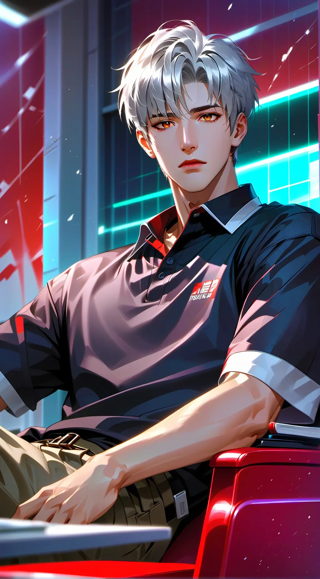 ai character: y background