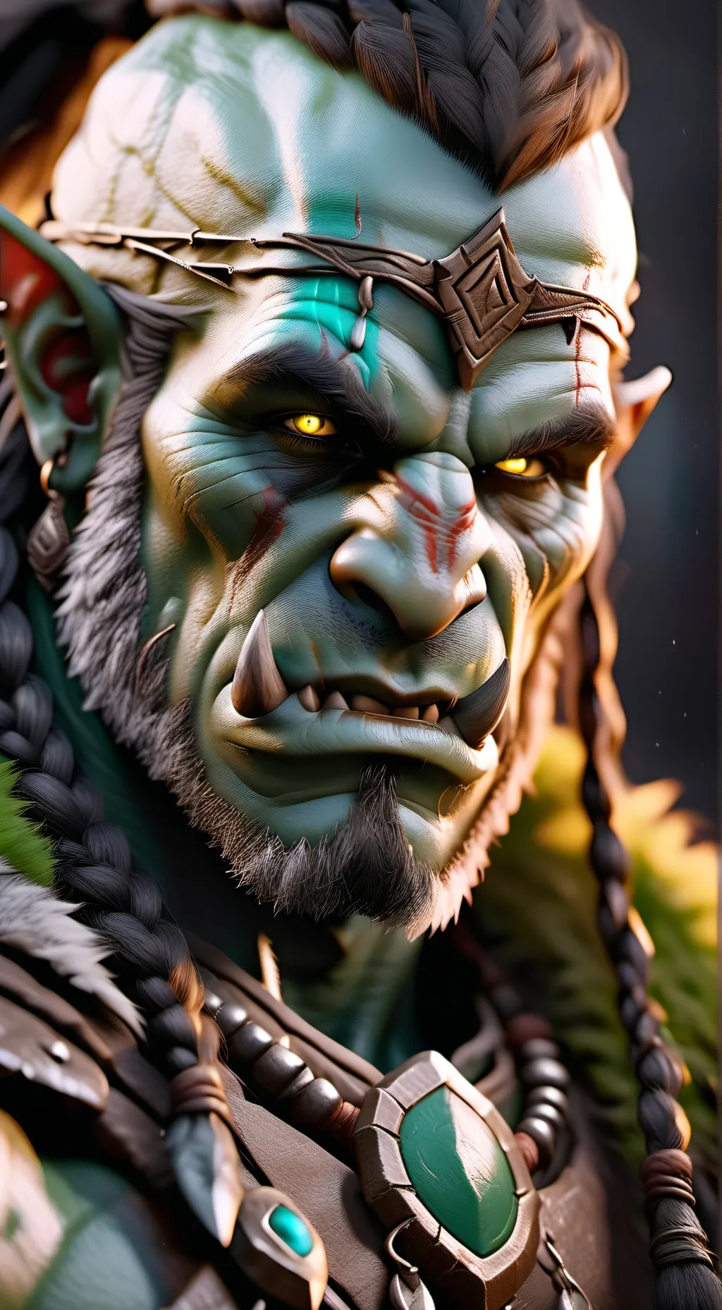 ai character: CHIEF GRINGO  background