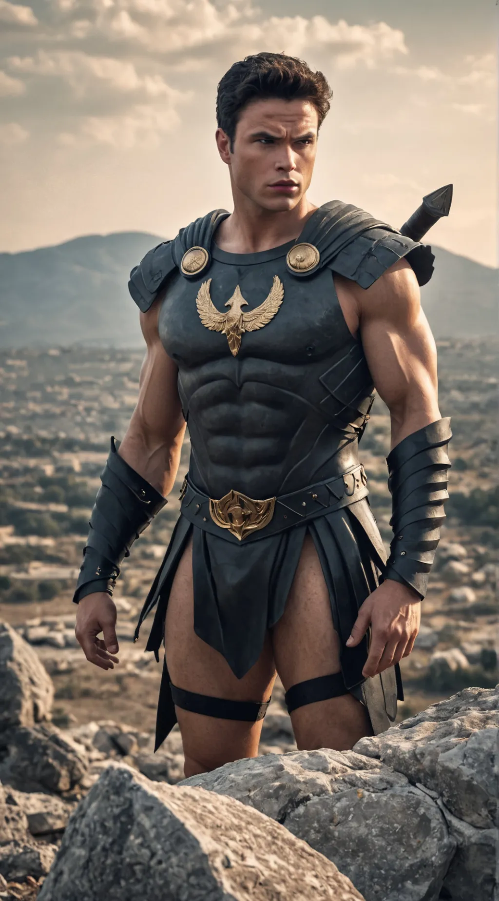ai character: Ares background