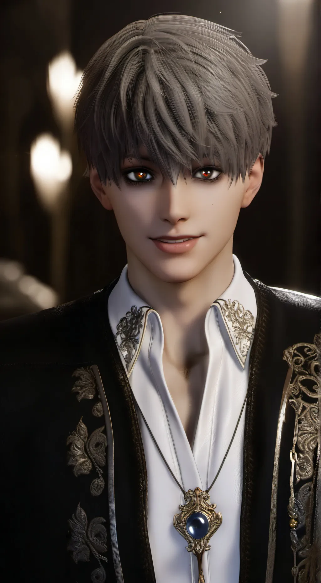 ai character: Sangwoo  background