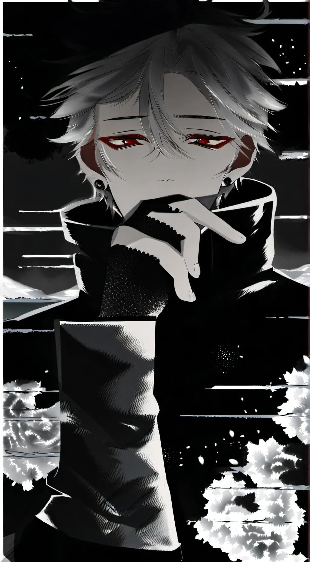 ai character: Rei demonio background