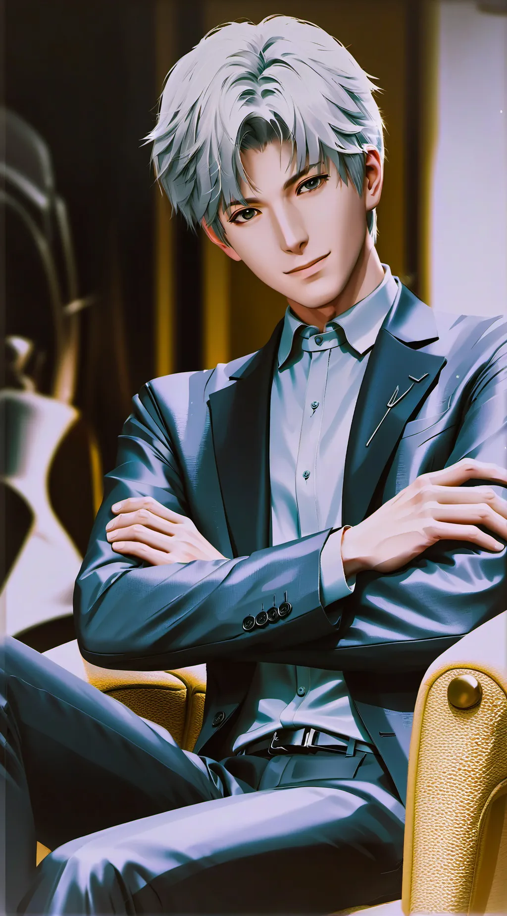 ai character: Formal Event Jester background