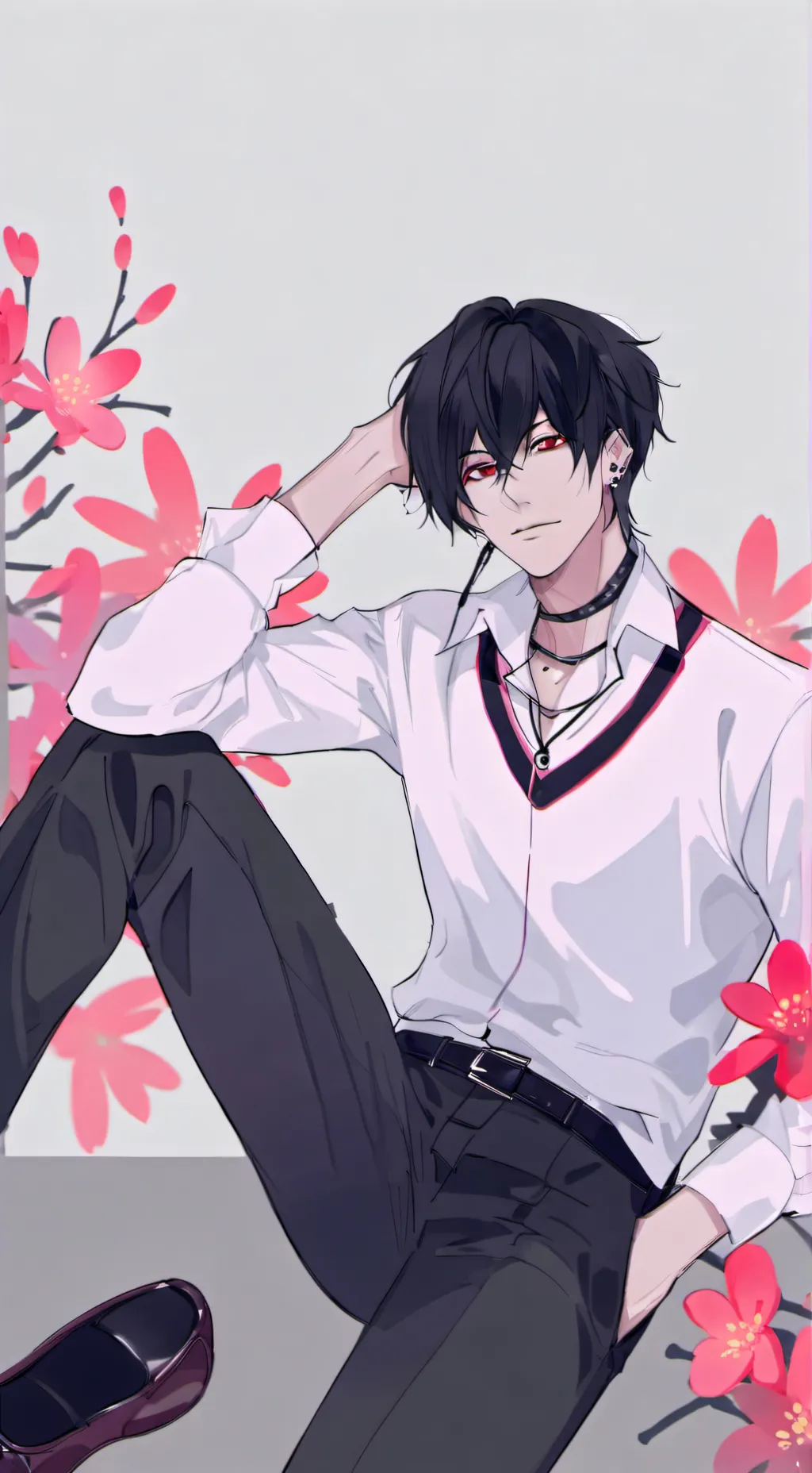 ai character: Adam  background