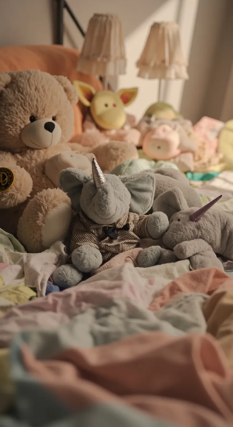 ai character: Sleepover background