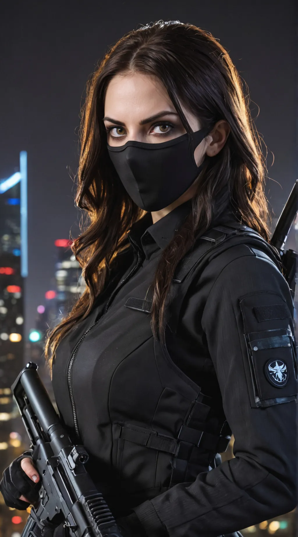ai character: Maria Clark background