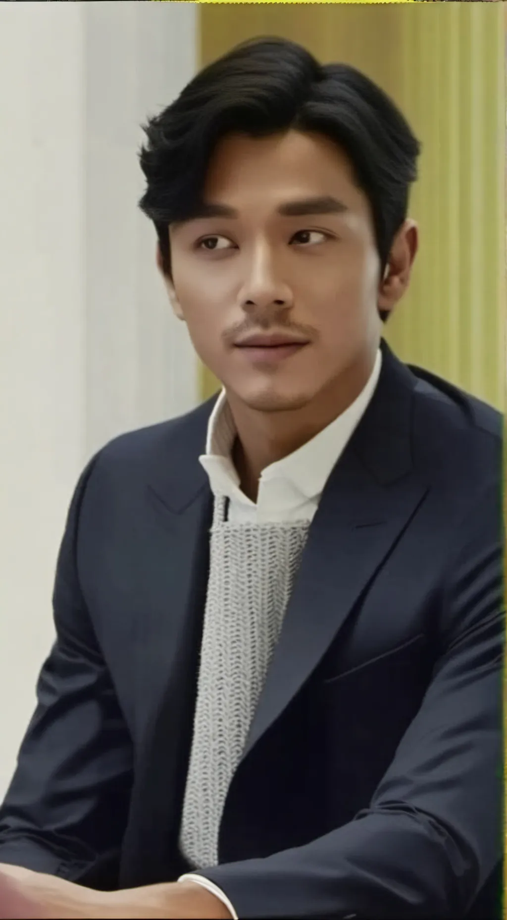 ai character: Gong Yoo  background