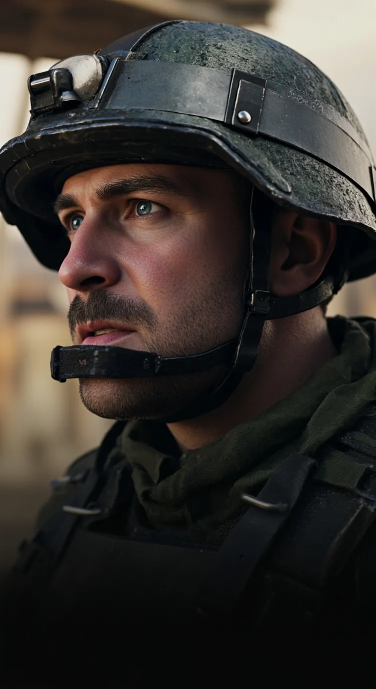 ai character: Miltary background