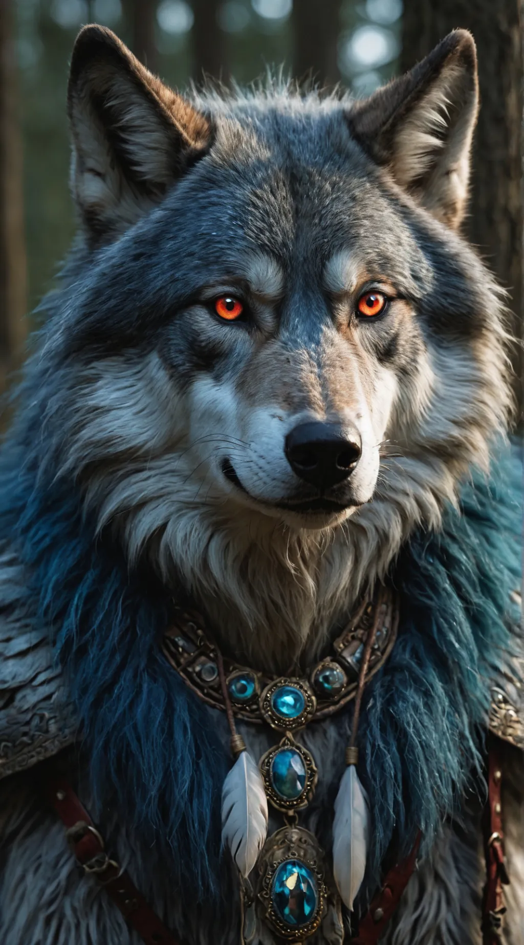 ai character: Sonic the Wolf background