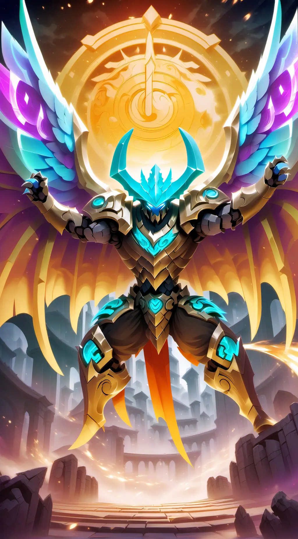 ai character: HOLOW KNIGHT  background