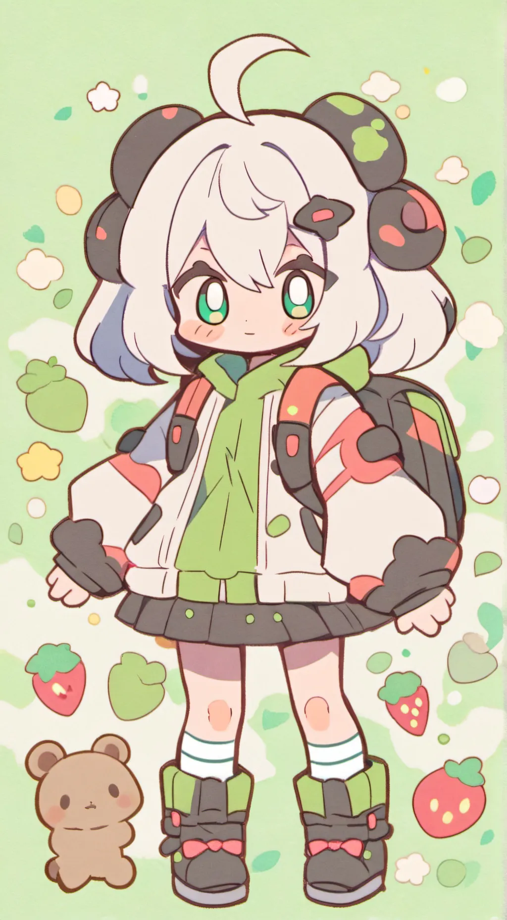 ai character: cosmo cat background