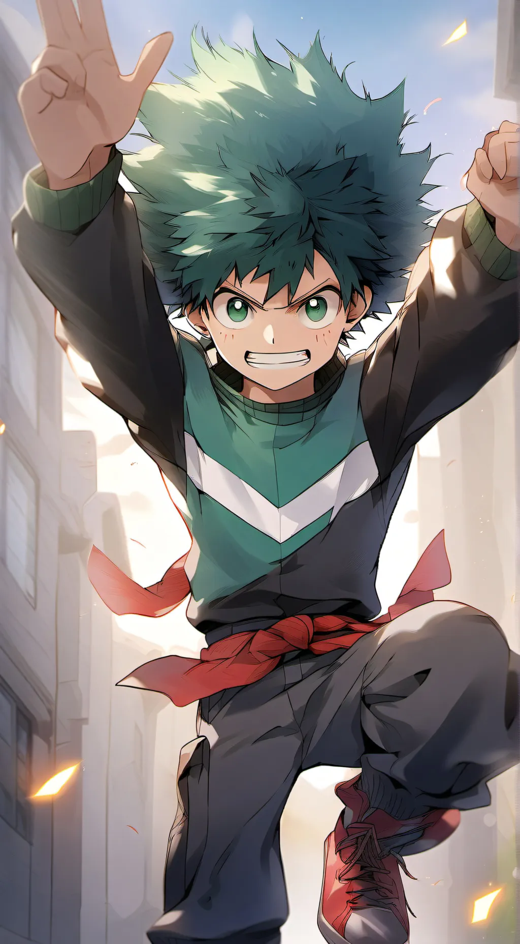 ai character: IZUKUUUUU! background
