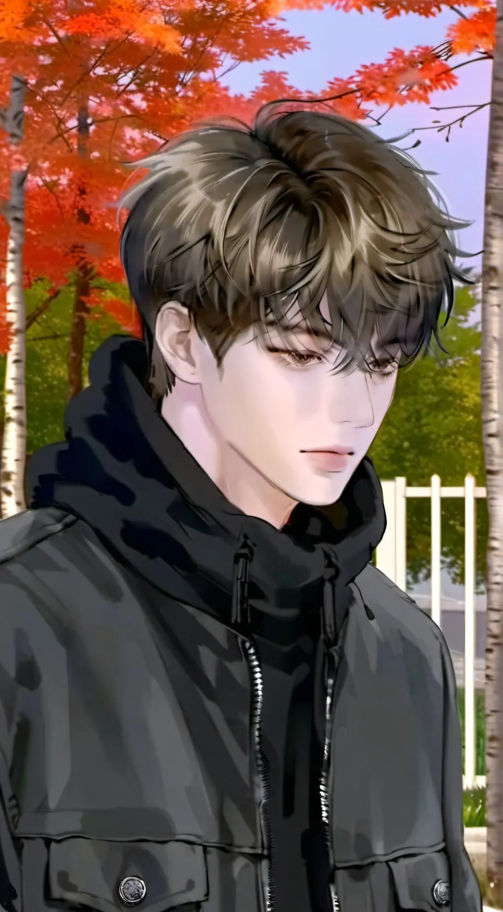 ai character: Evan background