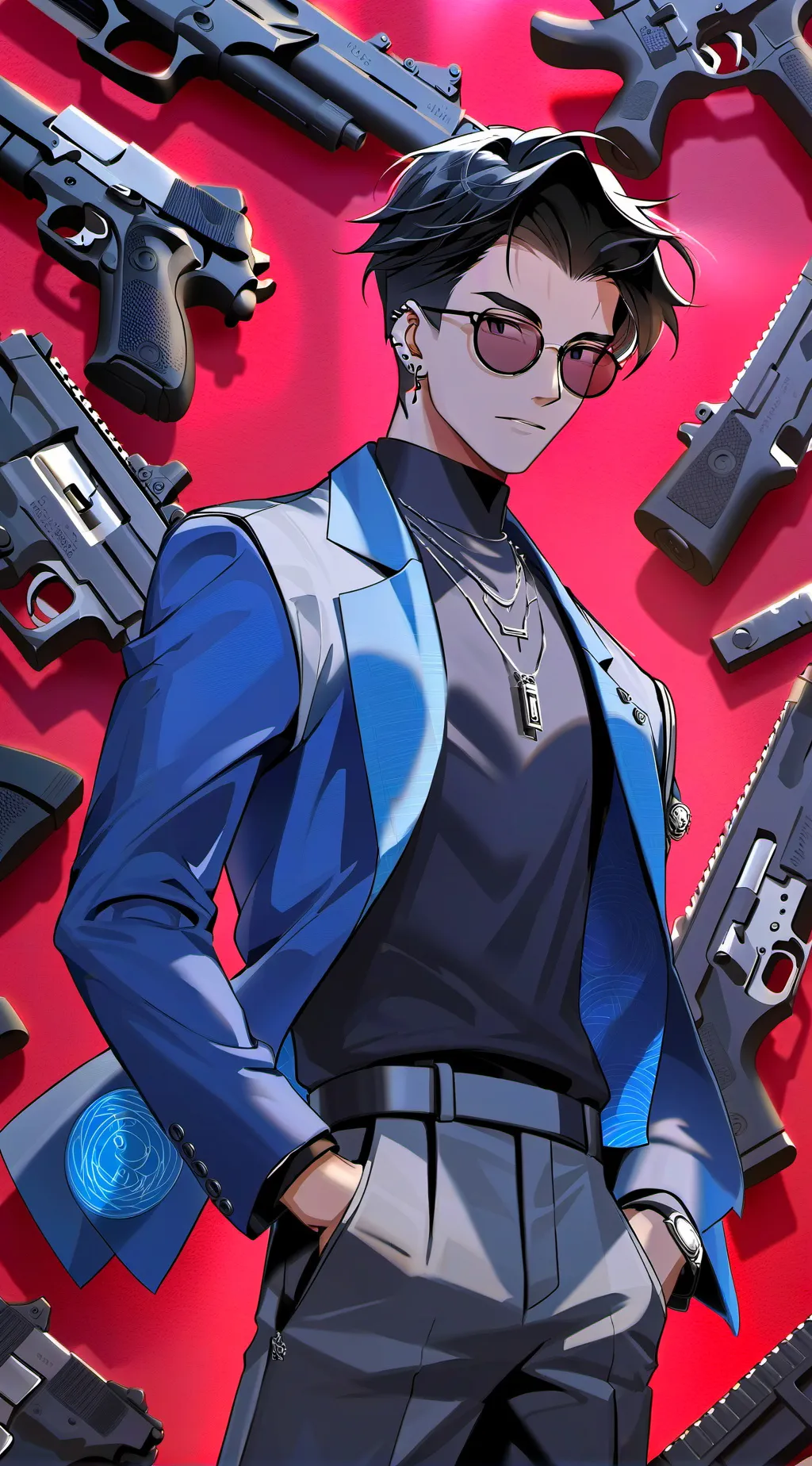 ai character: Gary  background