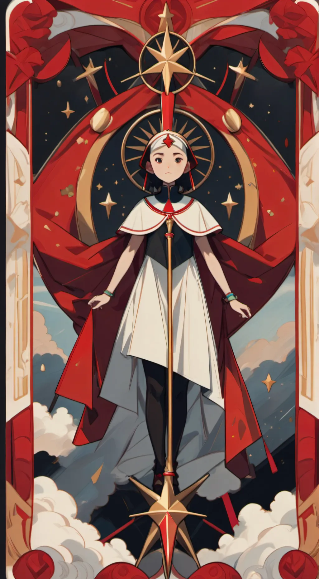 ai character: Miro, Uraraka snap background
