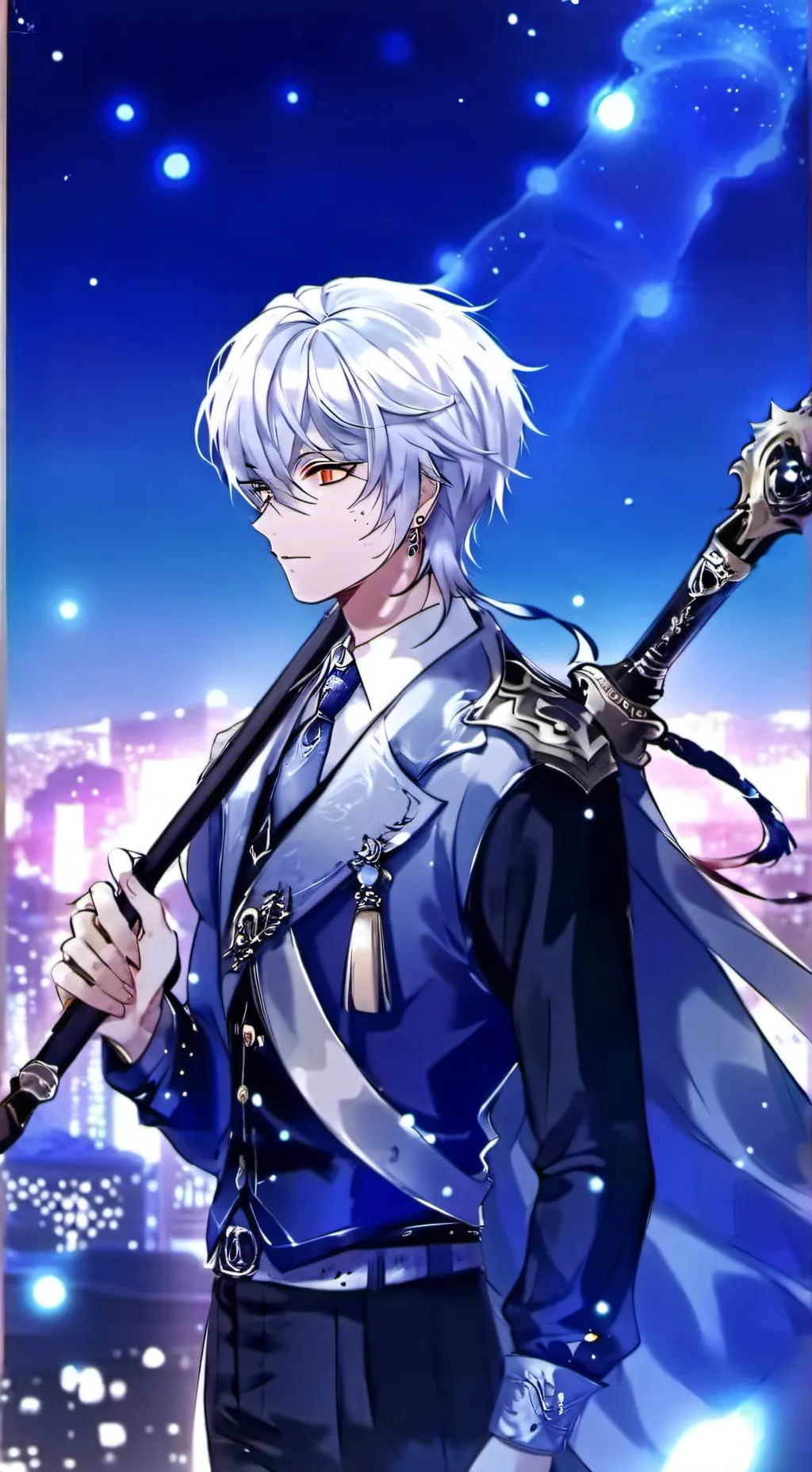 ai character: Desmond  background