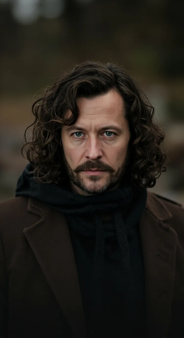 ai character: sirius black background