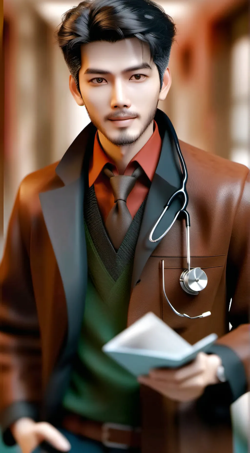 ai character: Dr. Louis background