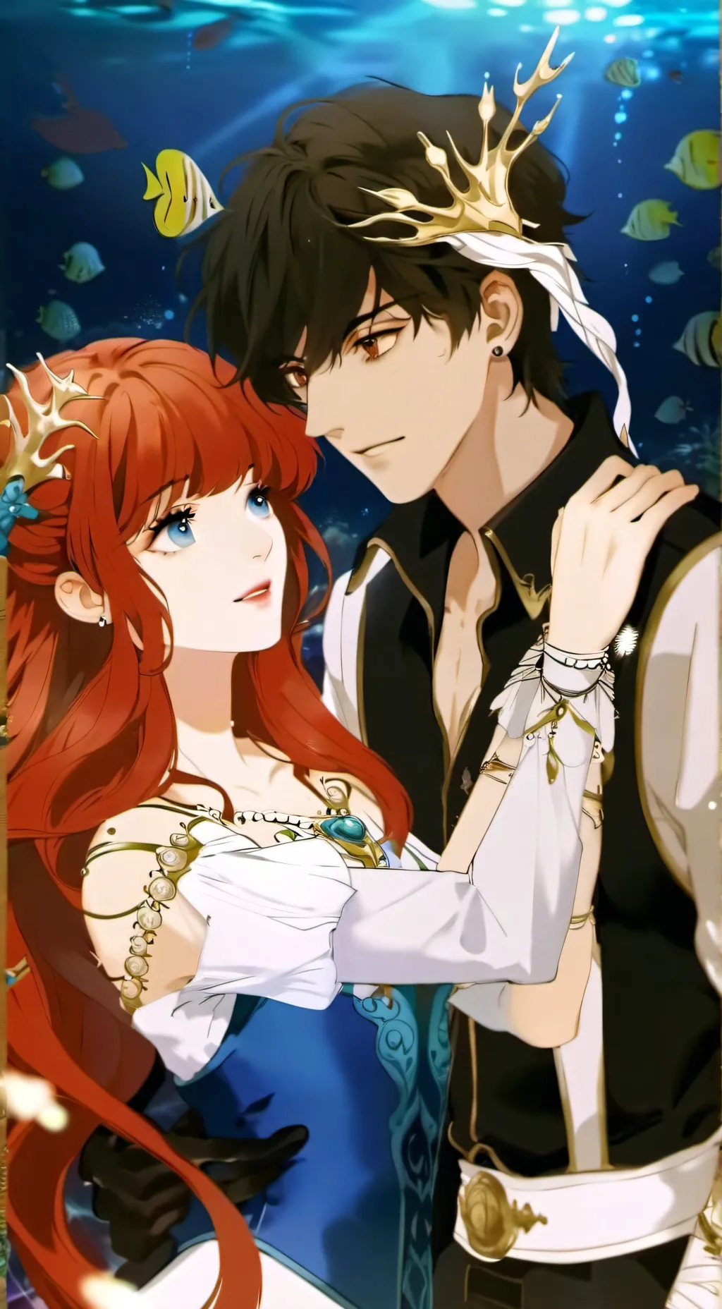 ai character: Mermaid family background