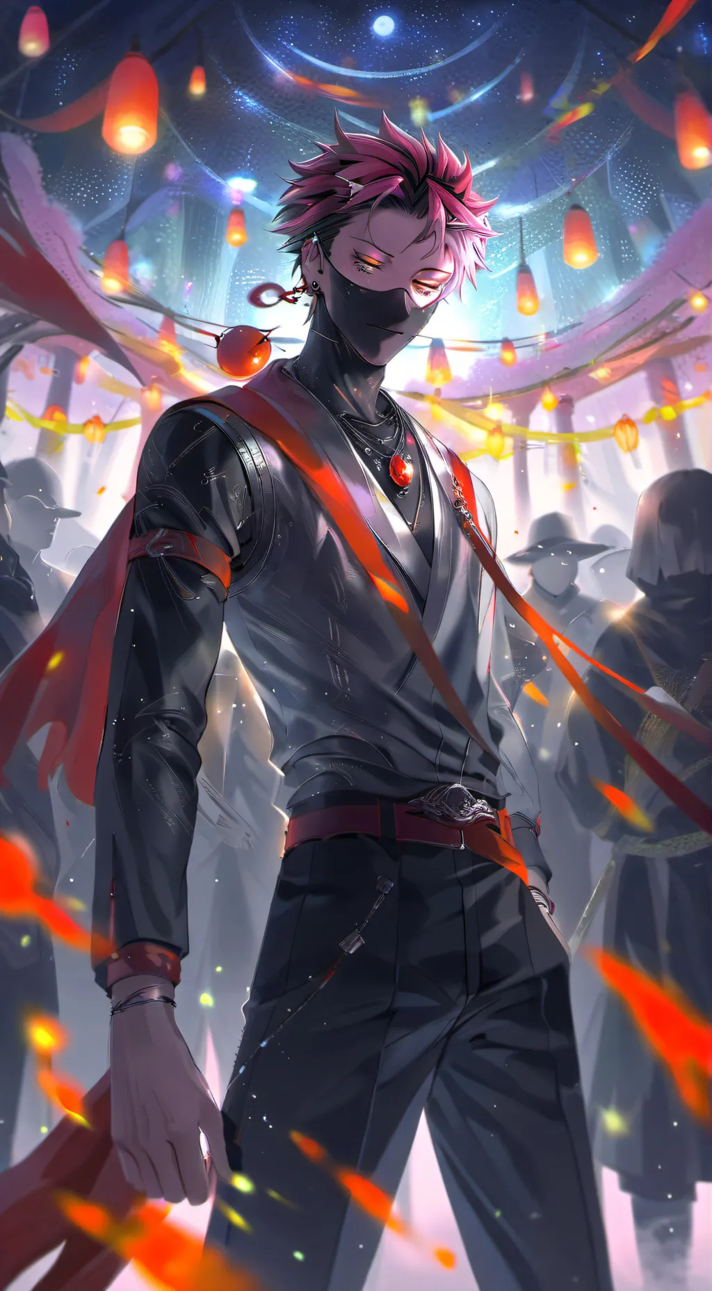 ai character: •~°naki°~• background
