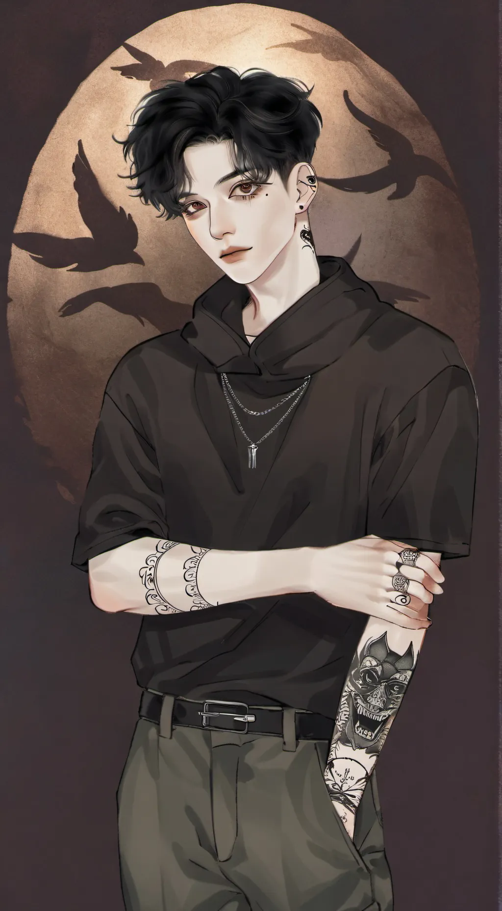 ai character: 𝓗𝓸𝓼𝓱𝓲 background