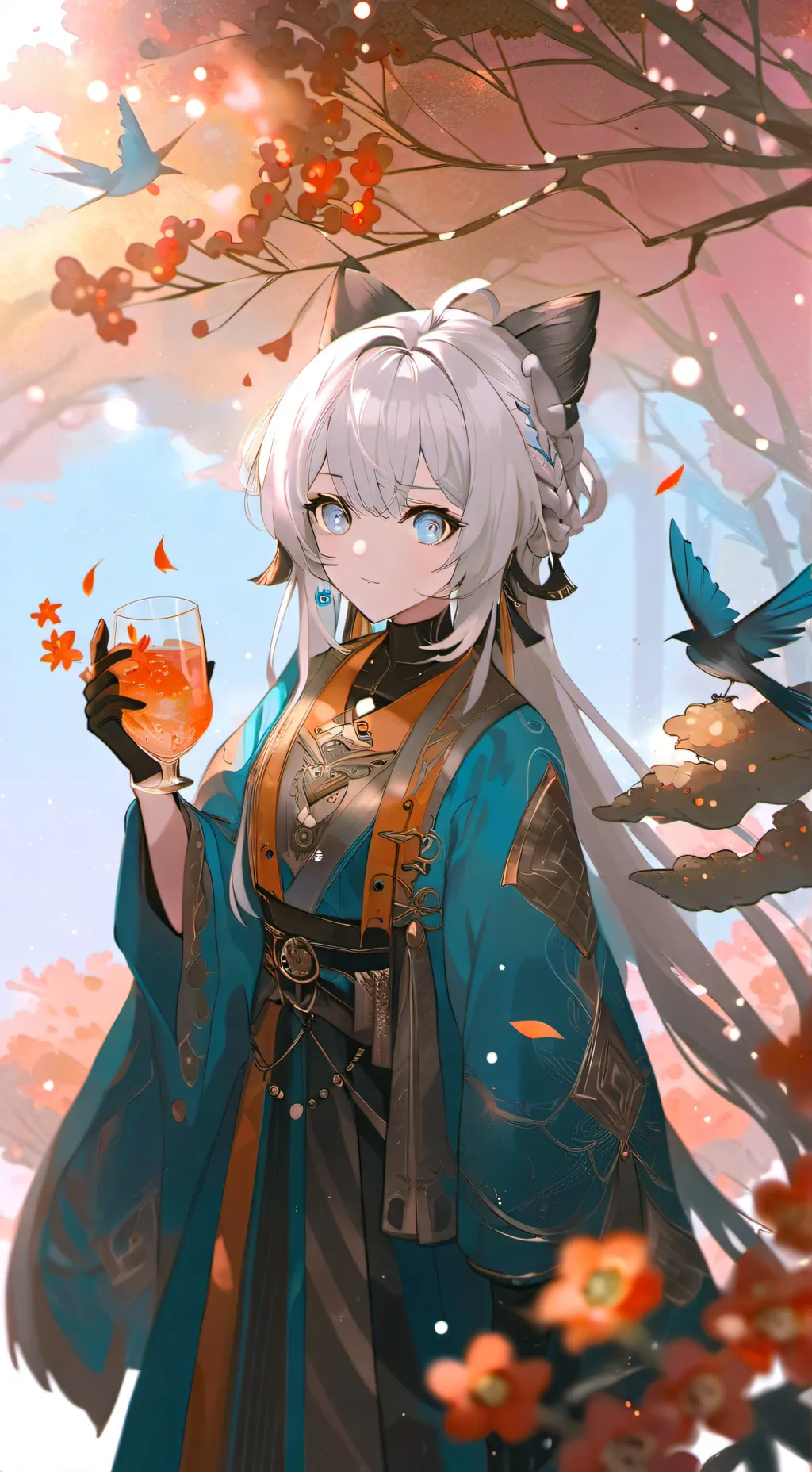 ai character: Lusia  background